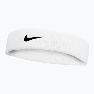 Frottír fejpánt Nike Swoosh Classic Headband white/black