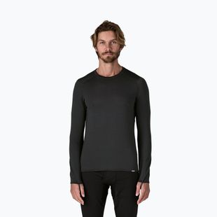 Férfi termoaktív felső Patagonia Cap Termal Weight Crew fekete