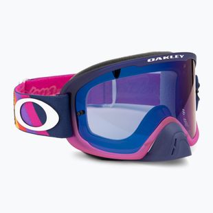 Kerékpáros szemüveg Oakley O Frame 2.0 Pro MTB tld navy stripes/black ice iridium