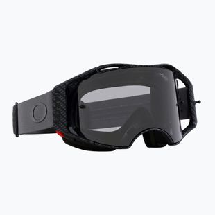 Kerékpáros szemüveg Oakley Airbrake MTB carbon fiber/light grey