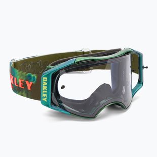 Oakley Airbrake MTB Troy Lee Designs pixel/prizm alacsony fényviszonyok kerékpáros szemüveget