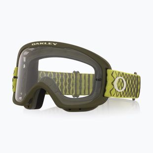 Kerékpáros védőszemüveg Oakley O Frame 2.0 Pro MTB cactus dark brush/clear