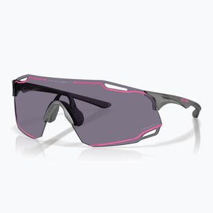 Napszemüveg Oakley Cybr Dyno matte grey smoke/prizm grey with pink ink