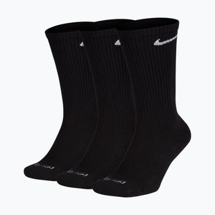 Zokni Nike Everyday Plus Cushioned 3 pár black/white