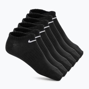 Zoknik Nike Everyday Lightweight No Show 6 pár black/white