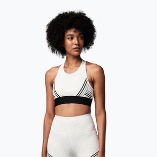 Női edzőmelltartó STRONG ID Make The Cut fehér Z1T02693