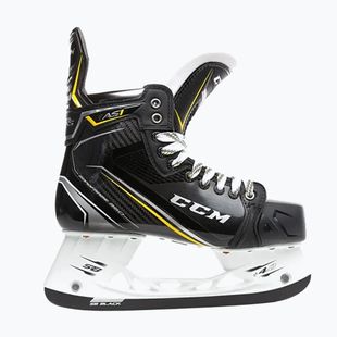 Férfi hokikorcsolya CCM Super Tacks AS1 SR D black