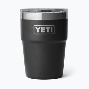 Termosz YETI Rambler Stackable 473 ml black