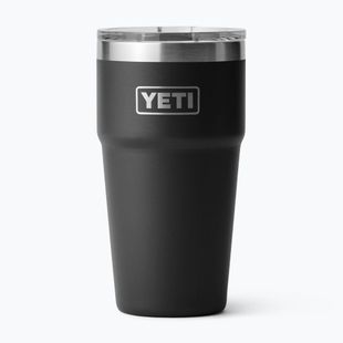 Termosz YETI Rambler Stackable 473 ml black