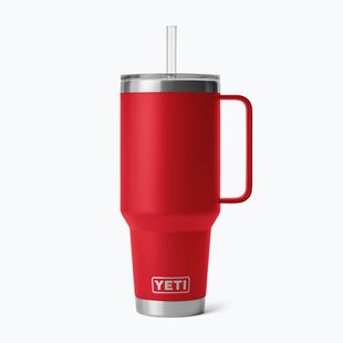 Termoszbögre YETI Rambler Straw 1200 ml rescue red