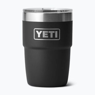 Termosz YETI Rambler Stackable 237 ml black