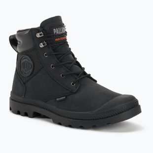 Cipő Palladium Pampa SHIeld WP+ LUX black/black