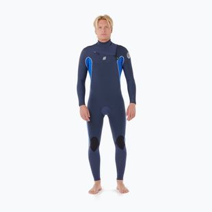 Férfi úszóruha Rip Curl Dawn Patrol 3/2mm Chest Zip electric cobalt