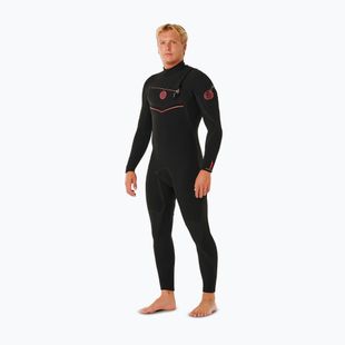 Férfi neoprén ruha Rip Curl F-Bomb Fusion 3/2 mm Chest Zip black