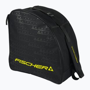 Síbakancs táska Fischer Skibootbag Alpine Eco 39 l black/yellow
