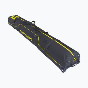 Síléctáska Fischer Skicase Alpine Race 2 Pair-195 black/yellow