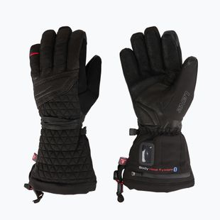 Női síkesztyű Lenz Heat Glove 6.0 Finger Cap black