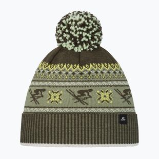 Téli sapka Eisbar Retroski Pompon olive/khaki green