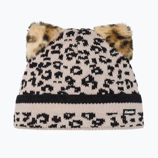 Gyerek téli sapka Eisbar Stephie beige/leopard print