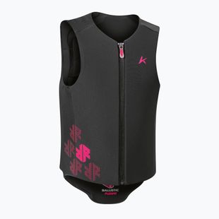 Gyermek védőmellény Komperdell Ballistic Flex Fit Pro Jr black/pink