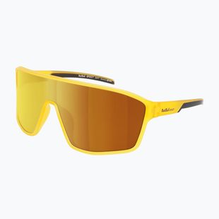 Napszemüveg Red Bull SPECT Daft matt clear yellow/ brown with yellow mirror