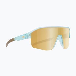 Napszemüveg Red Bull SPECT Dundee matt clear light blue/ brown with gold mirror