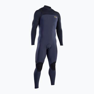 Férfi úszóruha ION Seek Amp 5/4 Front Zip blue nights