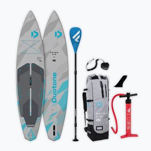 Pumpálható SUP deszka készlet DUOTONE iSUP Raven Air SLS 12'6 2026 light grey