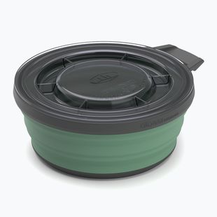 GSI Outdoors Escape 651 ml-es zöld tál fedővel