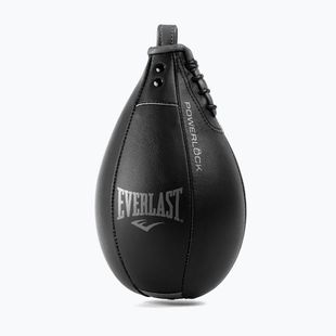 Everlast Powerlock Prémium bőr boksz gyöngyházfekete