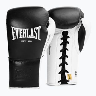 Boxkesztyű Everlast Powerlock Pro OG Laced black/white