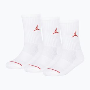 Gyerek zokni Air Jordan Jumpman Crew 3 pairs white