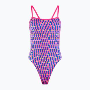 Női egyrészes fürdőruha Funkita High Leg One Piece daily steps