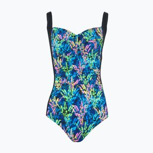 Női egyrészes fürdőruha Funkita Ruched One Piece midnight meadow