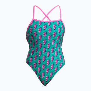 Funkita női egyrészes fürdőruha Strapped In One Piece cipzáras zip zap