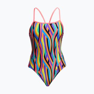 Női Funkita Single Strap egyrészes Curl fürdőruha