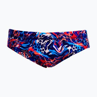 Férfi úszóslip Funky Trunks Seamed Briefs mad cat