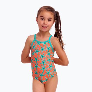 Gyerek egyrészes fürdőruha Funkita Printed One Piece stars below