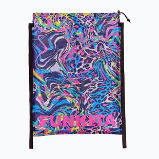 Uszodai táska Funkita Mesh Gear lolly leopard