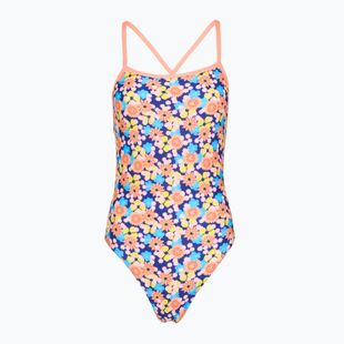 Női egyrészes fürdőruha Funkita Tie Me Tight One piece killer flowers