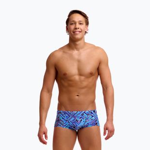 Férfi úszó boxeralsó Funky Trunks Classic Trunks blue bits