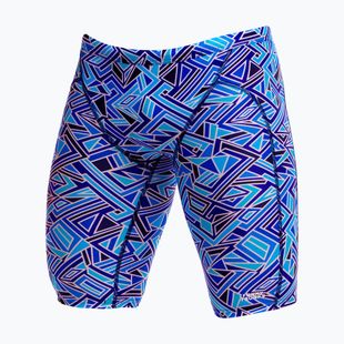 Férfi úszó jammer Funky Trunks Training Jammers blue bits