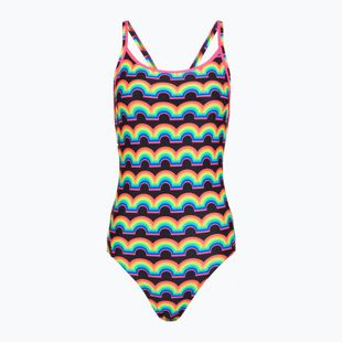 Női egyrészes fürdőruha Funkita Diamond Secure One piece rainbowie