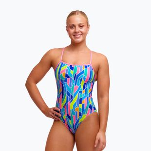Női egyrészes fürdőruha  Funkita Single Strap One piece pillared