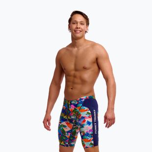 Férfi úszó jammer Funky Trunks Training Jammers palm prism