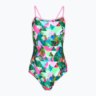 Női egyrészes fürdőruha  Funkita Single Strap One piece sub lime