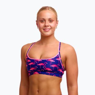 Fürdőruha felső Funkita Sports Top flocked up