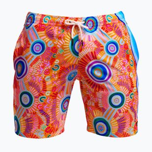 Férfi úszóshortok Funky Trunks Long Johnny Short culinary colour