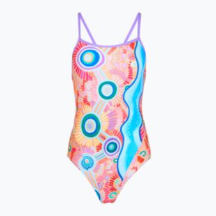 Női egyrészes fürdőruha Funkita Single Strap One piece kulin colour