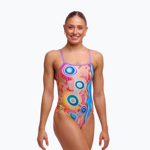 Női egyrészes fürdőruha  Funkita Single Strap One piece kulin colour